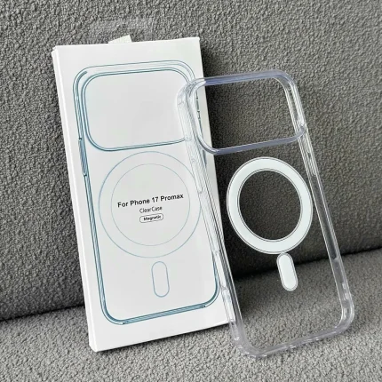 Clear Acrylic Magnetic Back Cover