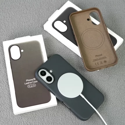 Official Apple Leather Case