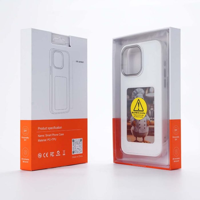 NFC ink screen mobile phone case frosted packaging