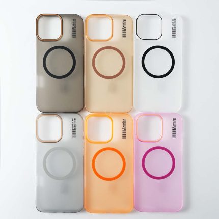 Soft sand PC magnetic case color card