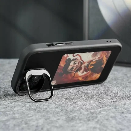 E ink Phone Case with Holder is for iPhone 13~16 Series