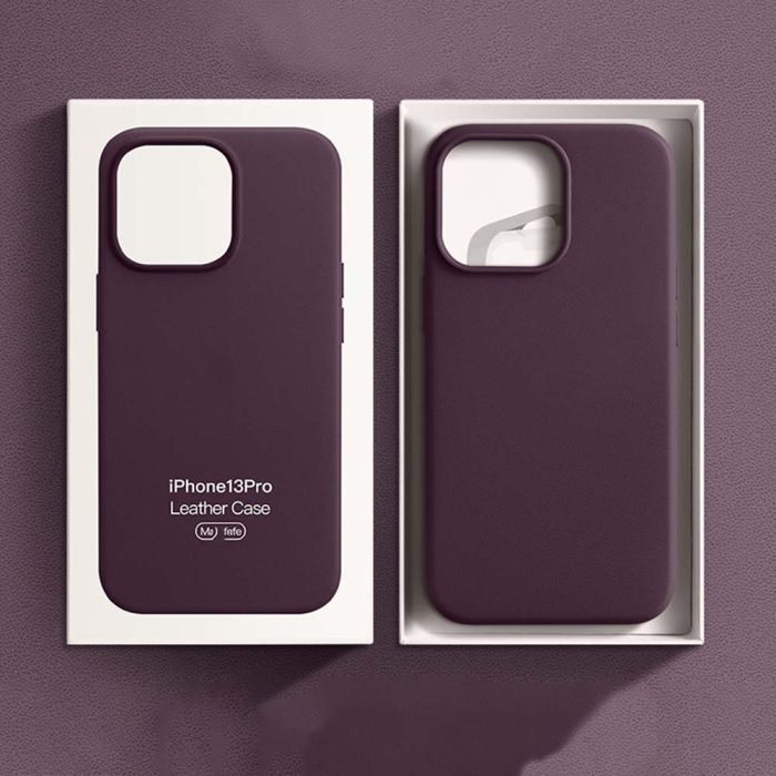 iPhone 13 genuine leather protective case