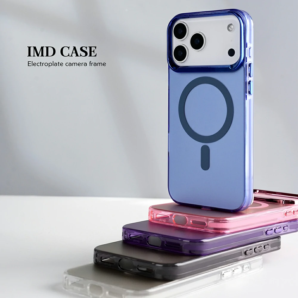 Electroplated IMD Magnetic Phone Case (14)