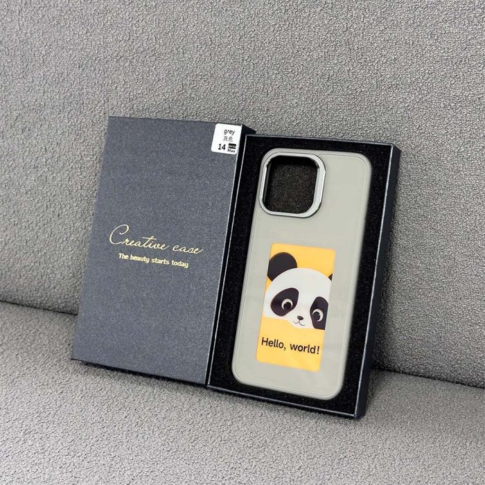 Showing the packaging of the smart nfc phone case