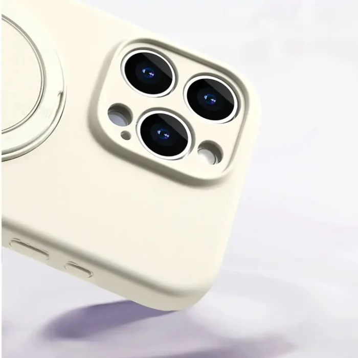 Mobile phone case holder with precise camera cutouts