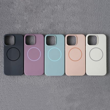Showing the color cards of the beats phone case iPhone16 Pro Max, which has 5 official colors