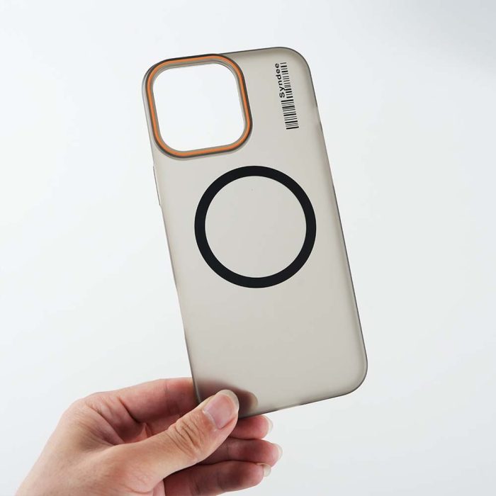 Soft sand PC magnetic case ultra-thin