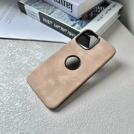 Curved Leather Phone Case