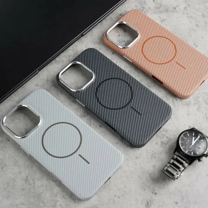 Carbon Fiber PC Magnetic Case