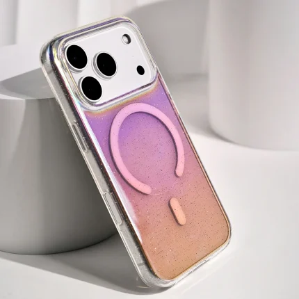 Electroplated Glitter Magnetic Phone Case