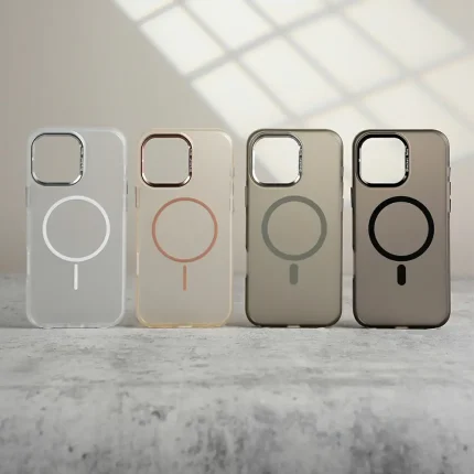 Skin-touching Transparent 2.0 Lens Holder Magnetic Case