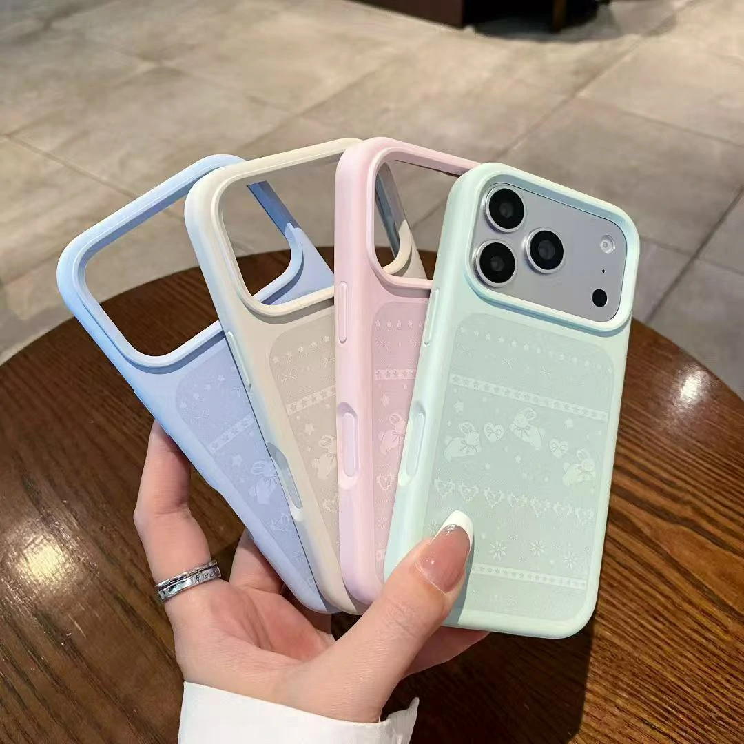 Cartoon Pattern Silicone Phone Case (28)